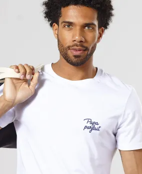 T-Shirt homme Papa parfait (brodé)