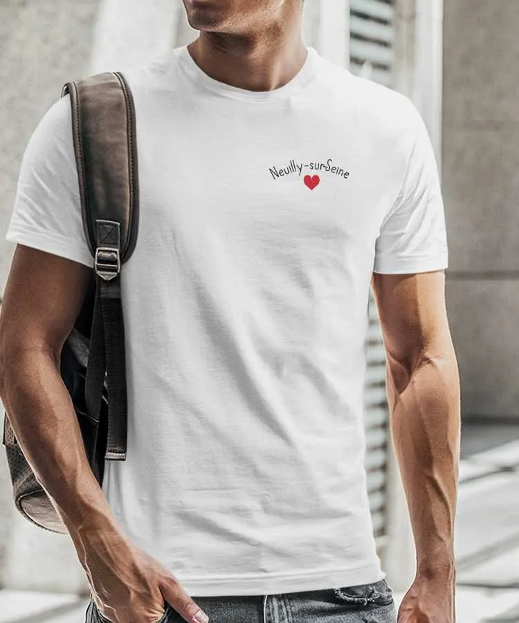 T-Shirt Neuilly-sur-Seine Coeur