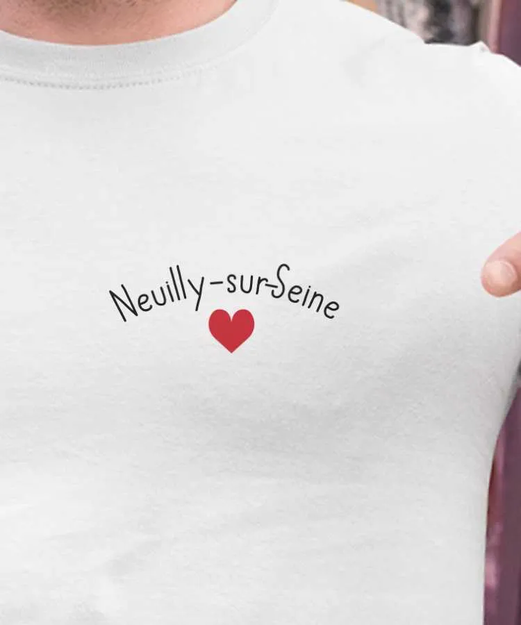 T-Shirt Neuilly-sur-Seine Coeur