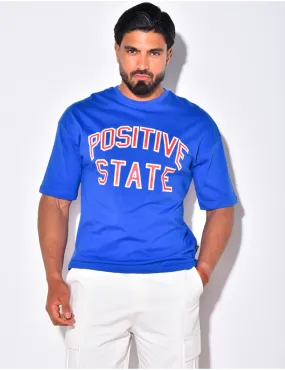 T-shirt "Positive State" / 50735 - JEANS INDUSTRY