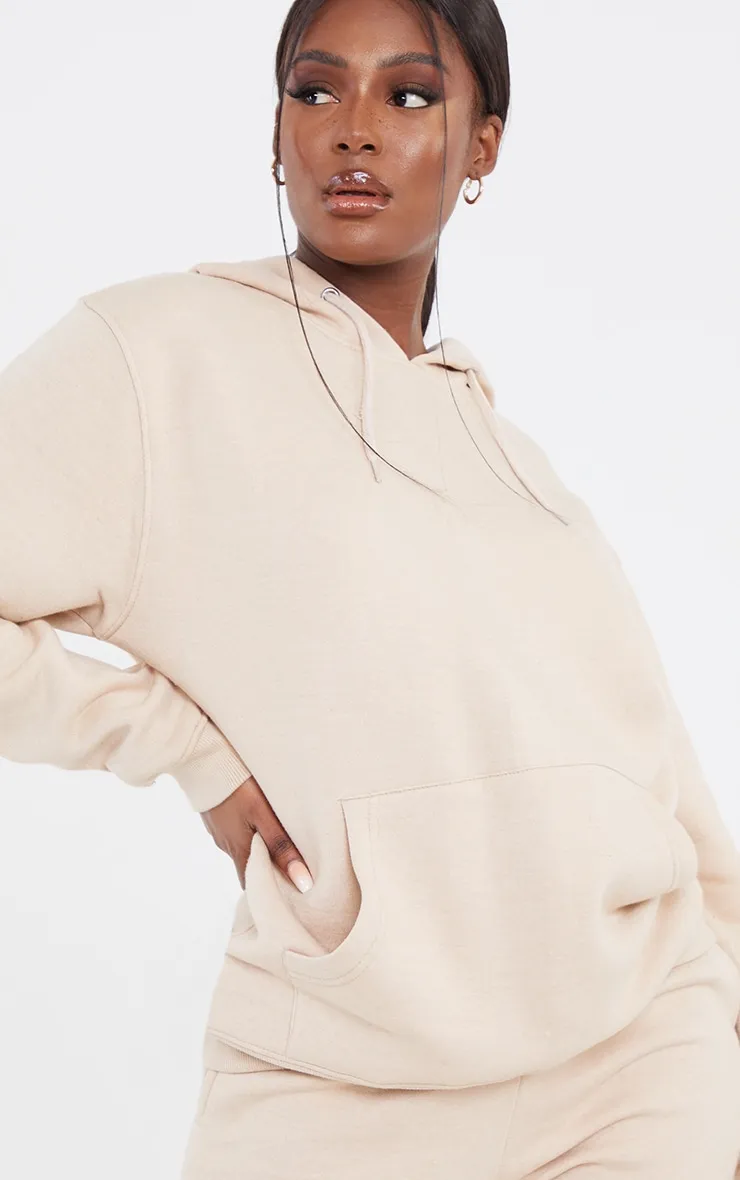 Tall Hoodie oversize sable classique