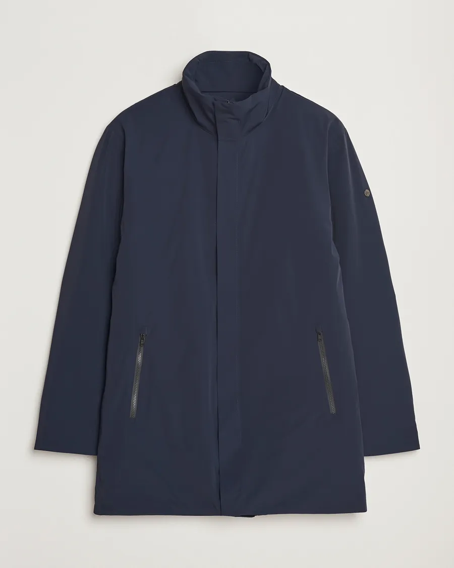 Town II Waterproof Lightweight Coat Midnight Blue