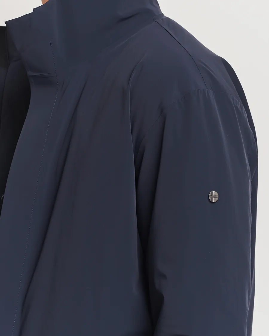 Town II Waterproof Lightweight Coat Midnight Blue