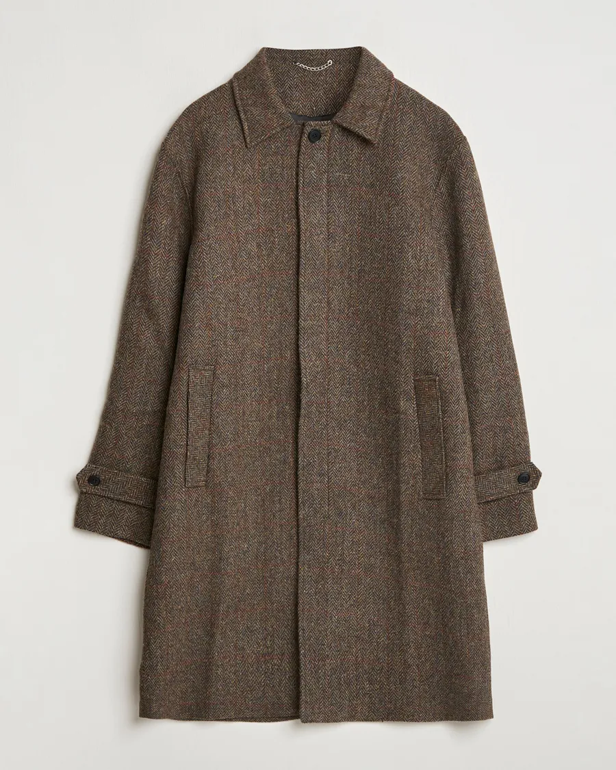 Tweed Coat Brown