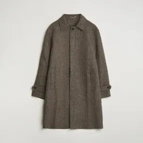 Tweed Coat Brown