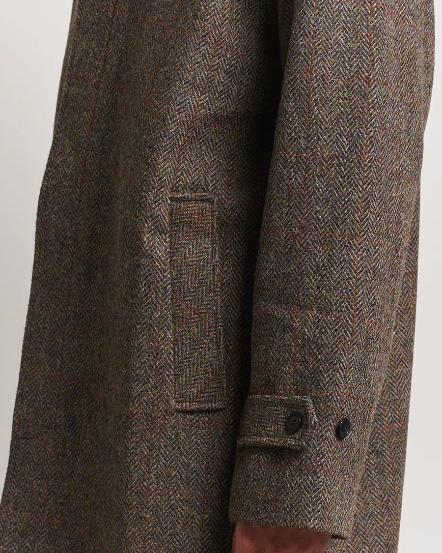 Tweed Coat Brown