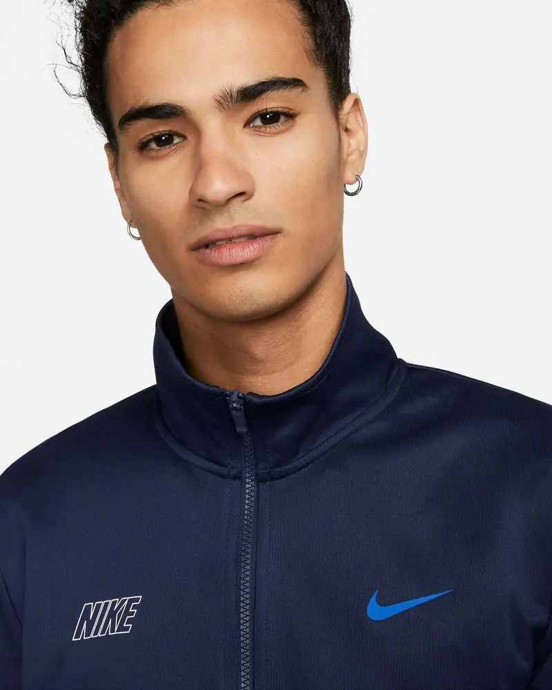 Veste de survêtement Nike Repeat Bleu Marine pour homme