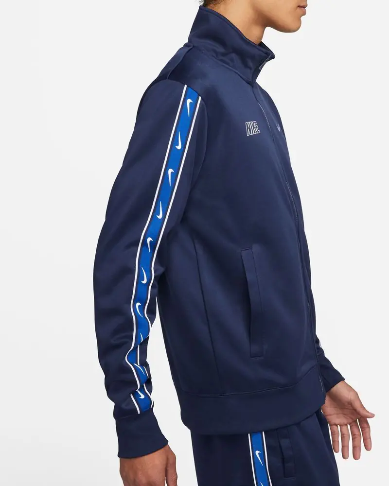 Veste de survêtement Nike Repeat Bleu Marine pour homme