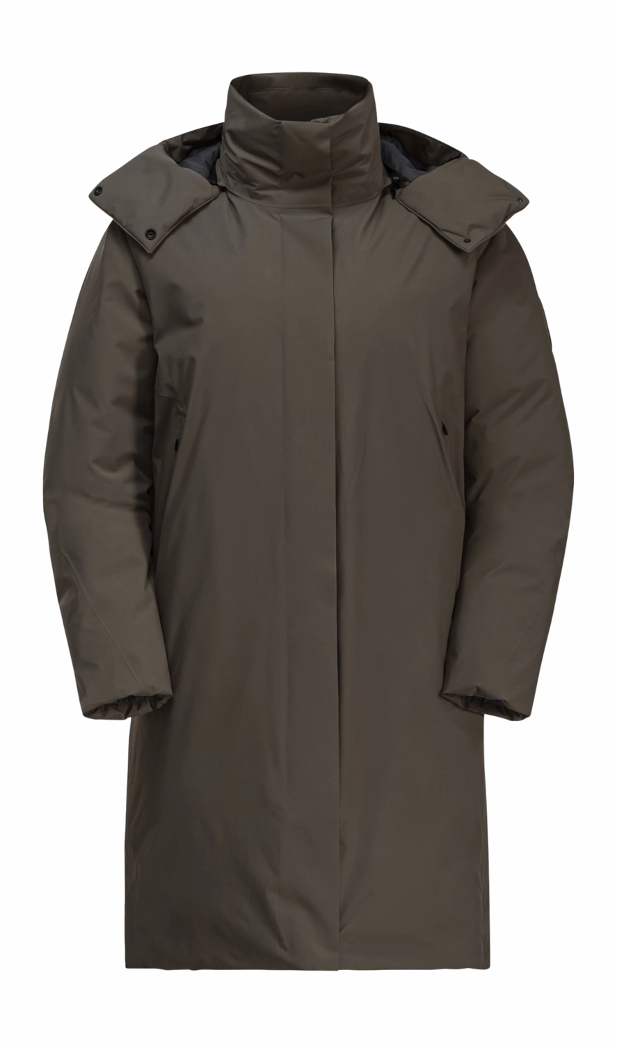 Veste Jack Wolfskin Femme Luisenplatz Coat Cold Coffee