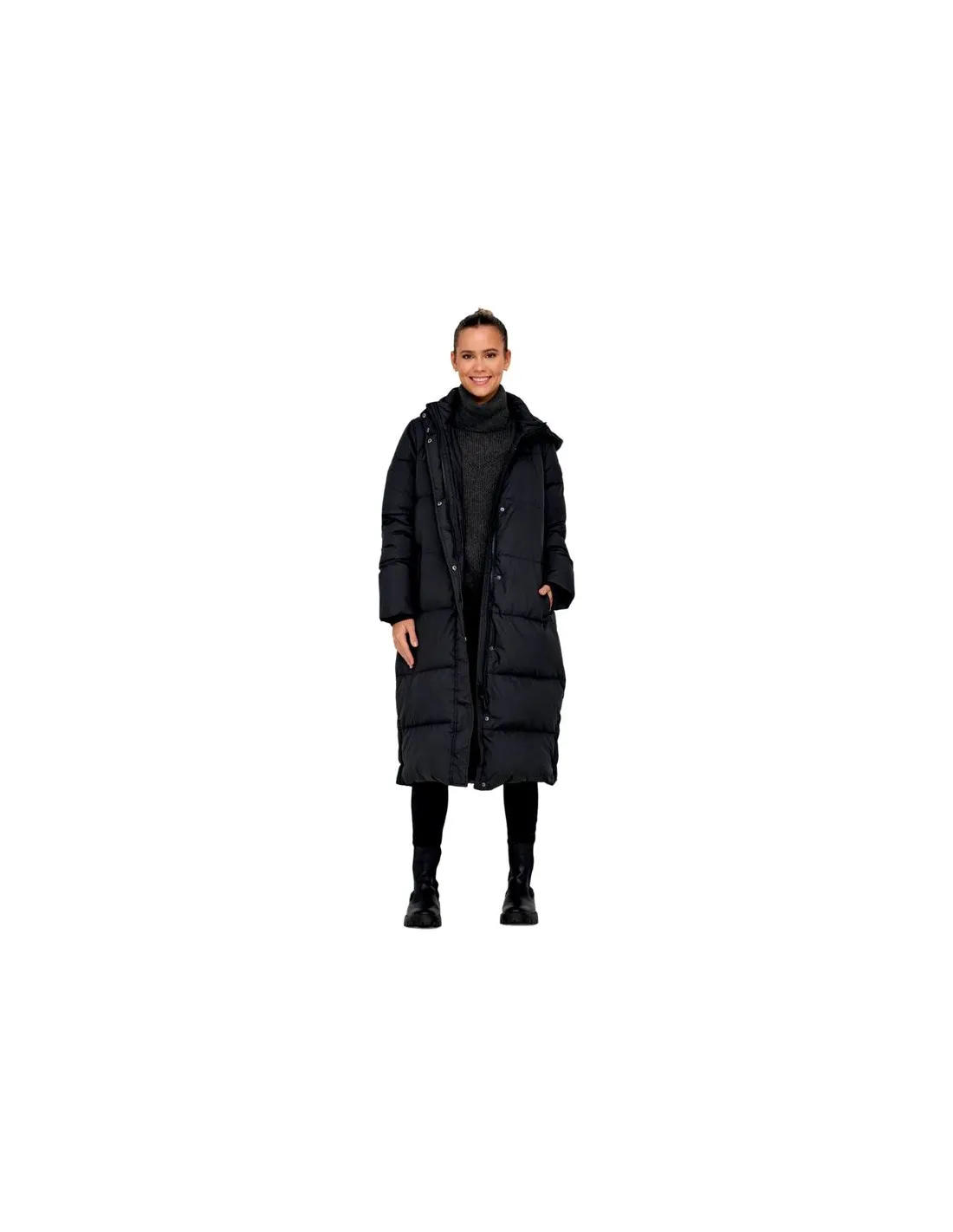 Veste Only alice Down Coat Noir Femme