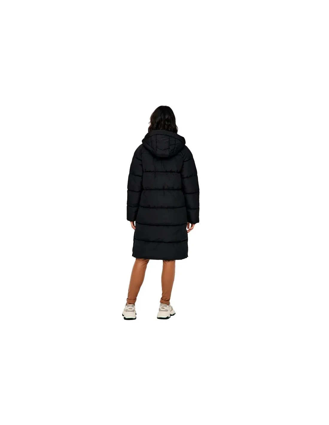 Veste Only amanda Long Puffer Coat Cc Black Femme