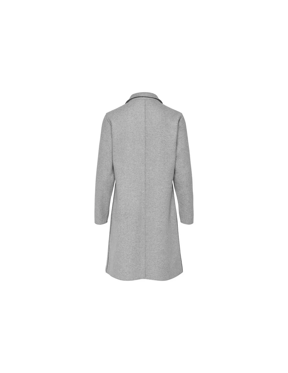 Veste Only carrie Bonded Coat Light Grey Melange Femme