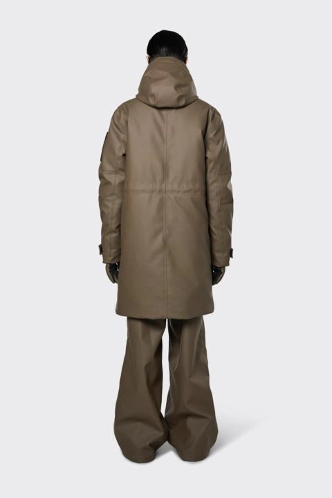 Veste Rains Unisex Glacial Coat Wood